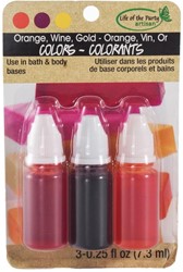 Life of the Party Zeepkleurstof Set 3x9 ml Warm