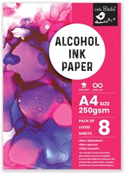 Little Birdie Alcohol Ink Paper A4 8 vel