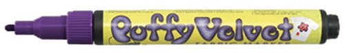 Marvy Uchida Puffy Velvet Textile Marker Violet