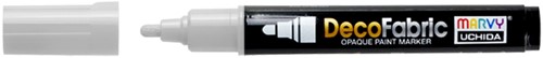 Marvy Uchida Textile Paint Marker Bold Mother of Pearl White