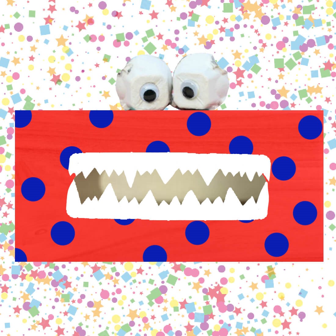 Super Snelle Surprise: Monster Tissue doos