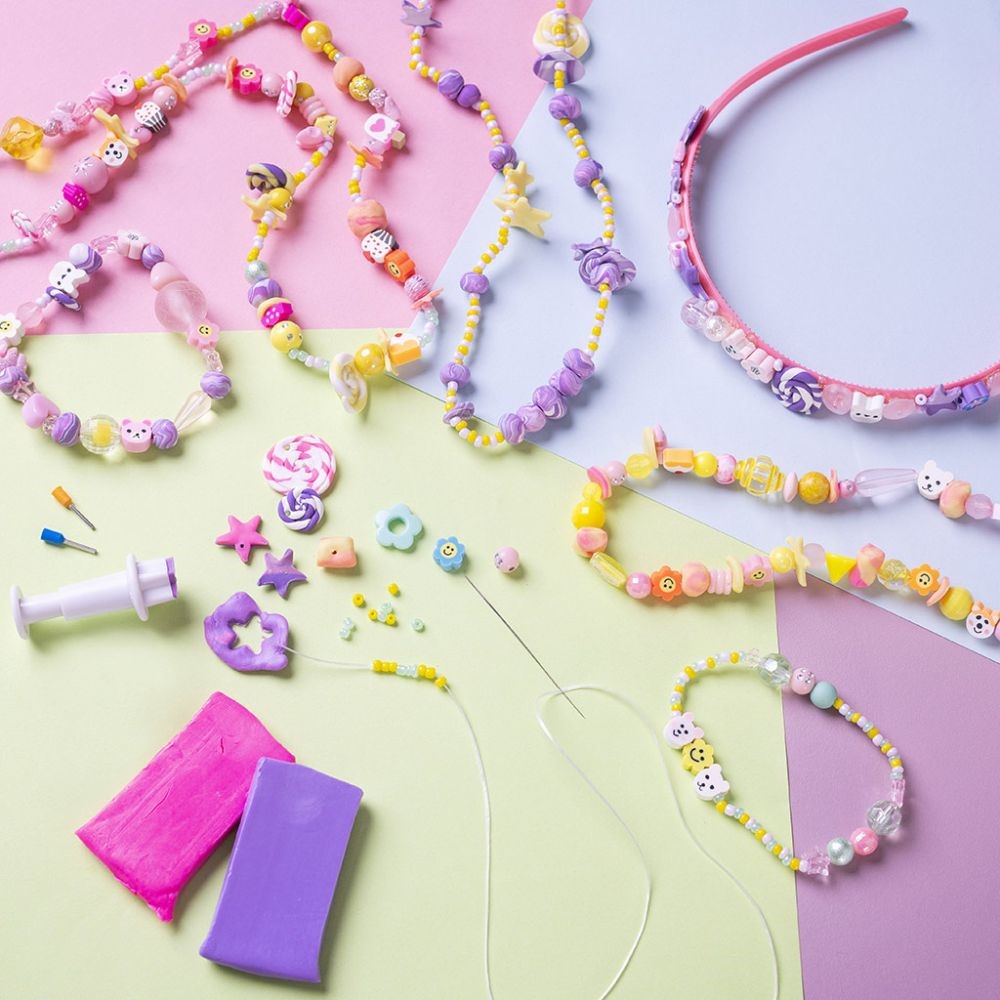 Kawaii sieraden van sieradenklei