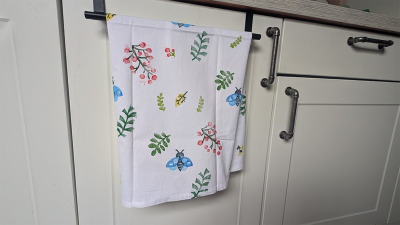 Botanische theedoeken linodrukken