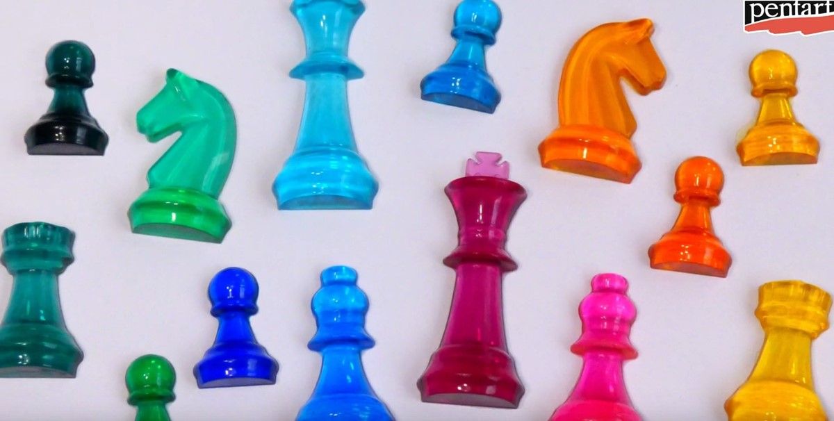 Super Glass Resin vermengen met Resin tint