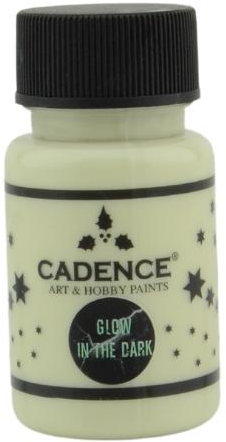 Cadence Glow in the Dark Verf 50 ml Natuurlijk Groen