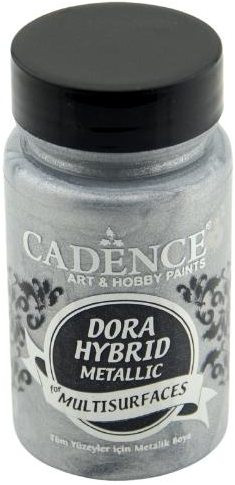 Cadence Dora Hybrid Acrylic Paint Metallic 90 ml Silver
