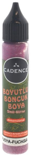 Cadence Dimensional Paint Glitter 25 ml Fuchsia