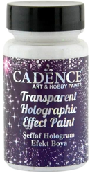 Cadence Holographic Glitter Effect Paint 90 ml Transparent