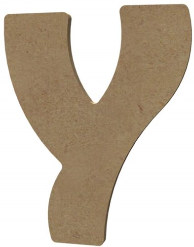 Gomille MDF Letter Y 15 cm