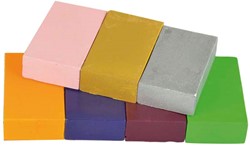 Pebaro Encaustic Wax Blocks 1 Set 7 pieces