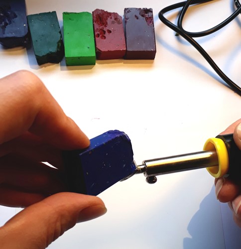 Pebaro Encaustic Wax Blocks 2 Set 7 pieces-2