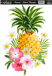 Cadence Textiel Transfer FT-203 17x25 cm Ananas