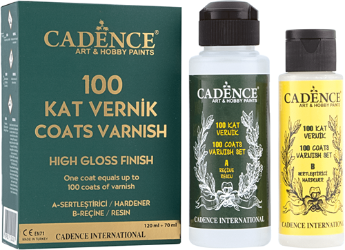 Cadence 100 Coats Varnish Set 70 + 120 ml