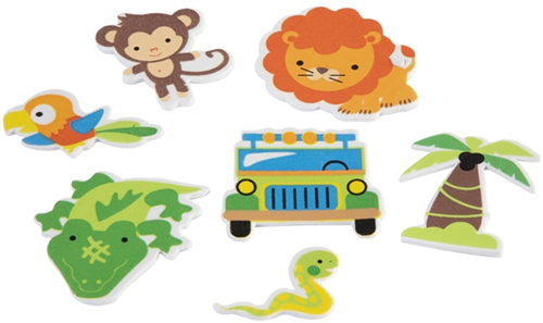 Basic Craft Foam Stickers Jungle Dieren-2