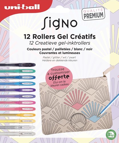 Uni-Ball Signo Gel Pens Creative Case Set