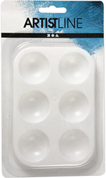Artistline Palet Plastic 6 vakken