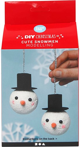 CC Sneeuwpoppen Boetseerset Foam Clay®