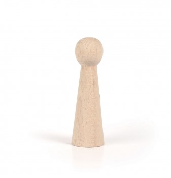 GC Houten Kegelfiguur Pion 9 cm