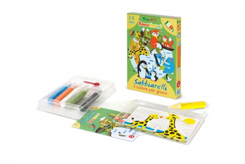 Sabbiarelli Zandschilderen Set Mini Baby Dieren
