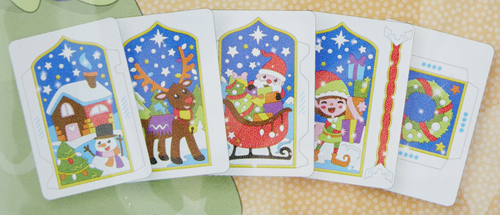Sabbiarelli  Zandschilderen 3D Kerstlantaarn 1 stuks-2