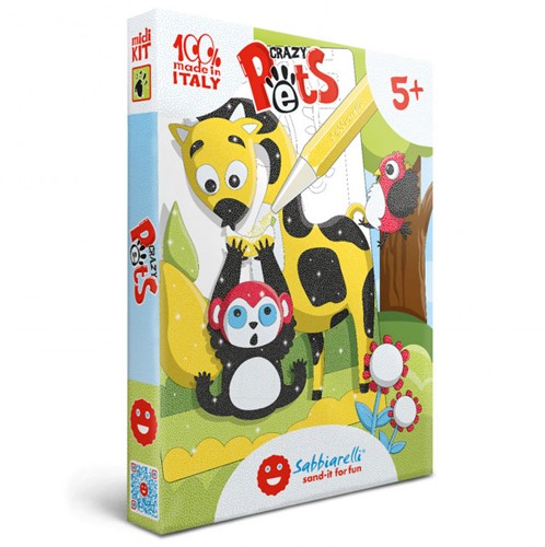 Sabbiarelli Zandschilderen Set Gekke Dieren