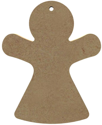 Gomille MDF Figuur Koekenvrouwtje 10 cm