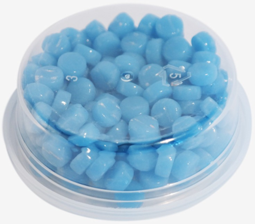 Colorful Dots Light Blue 100 gr-3