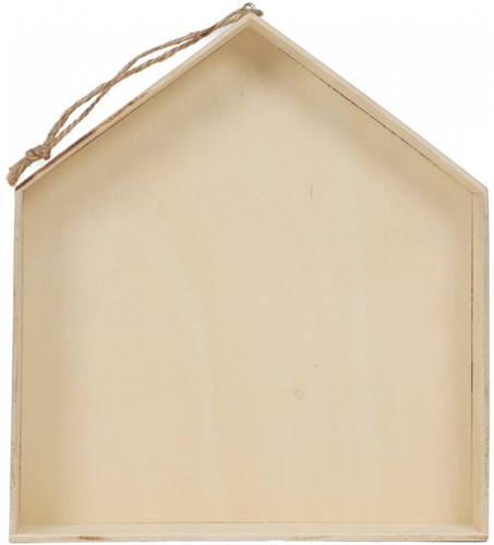 GC Houten Ophanghuisje 17x19x3 cm