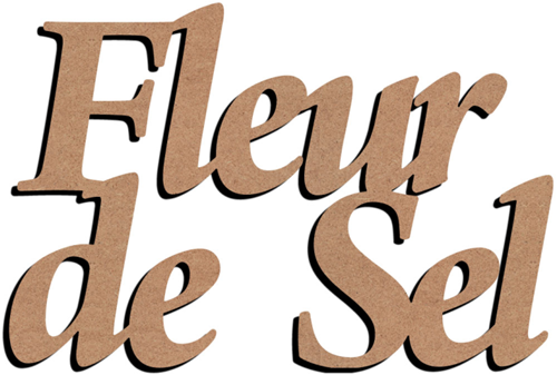 Gomille MDF Figure Fleur de Sel 58 cm