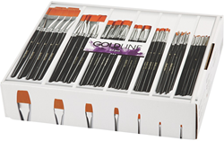 CC Gold Line Penselen Plat Assortiment