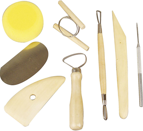 CC Pottery Tool Kit, 8 pc/ 1 pack