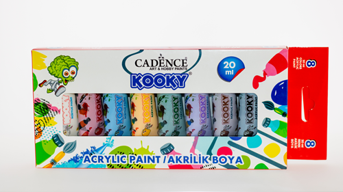 Cadence Kooky Acrylverf Set 8x20 ml