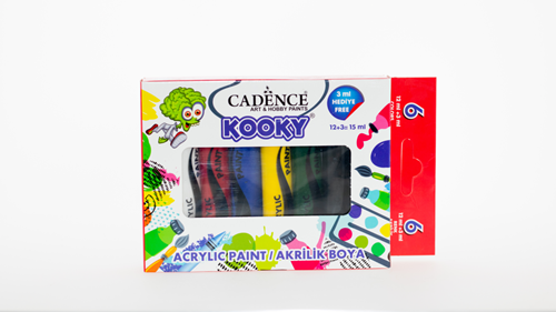 Cadence Kooky Acrylverf Set 6x15 ml