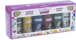 Cadence Kooky Textielverf Set 6x59 ml
