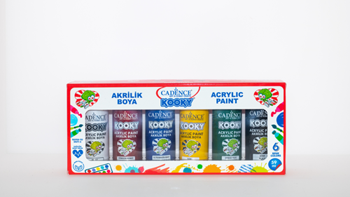 Cadence Kooky Acrylverf Set 6x59 ml