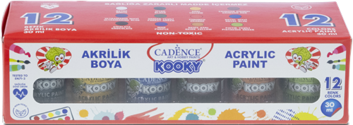 Cadence Kooky Acrylverf Set 12x30 ml