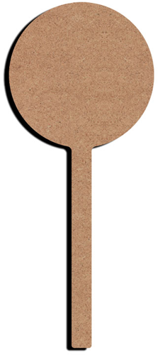 MDF Figuur Lolly 10 cm