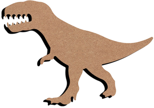 MDF Figuur Tyrex 15 cm