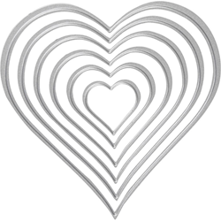 CC Harten snijmallenset