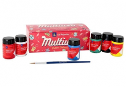 La Pajarita Satijnverf Set Primair 6x35 ml