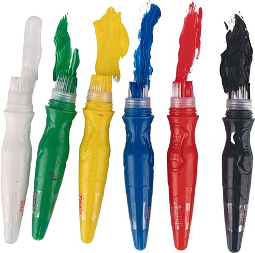 Apli Bright Colour Paint 14 ml 6 pcs-2