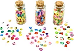Katsuki Mini Confetti Mix 3x5 gr Smileys Flowers and Fruit