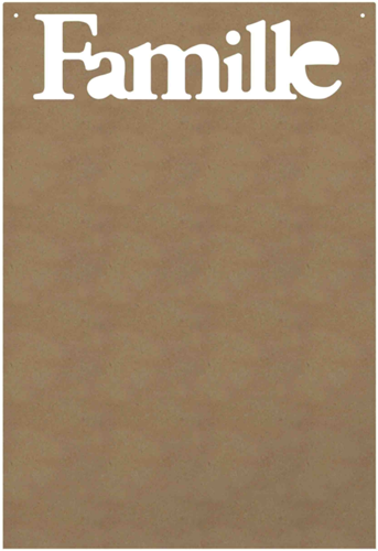 Gomille MDF Figure Plate Family 58 cm