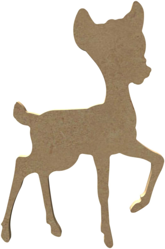 MDF Figuur Bambi 15 cm