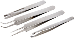 CC Pincet Set 9-12 cm 4 stuks