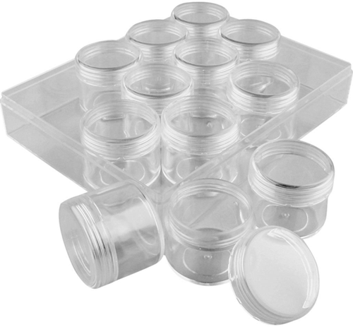 CC Opslagdoos met Potjes 30mm 12 stuks