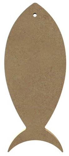 MDF Figuur Sardine 15 cm