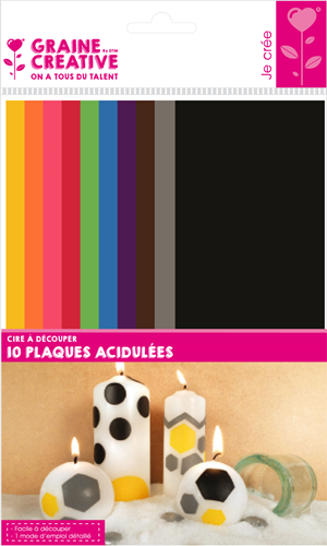 GC Wasfolie 15x6,5 cm Heldere Kleuren 10 stuks-2