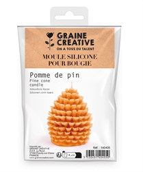 PINECONE SILICONE CANDLE MOULD