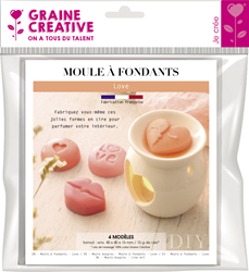 HEART WAX MELT MOULD
